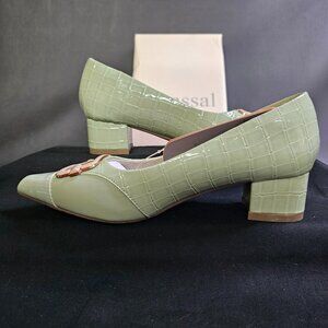 Benassal Womens Bunion Dress Shoes Orthopedic Loafers Shoes Low Heel Pumps sz 6